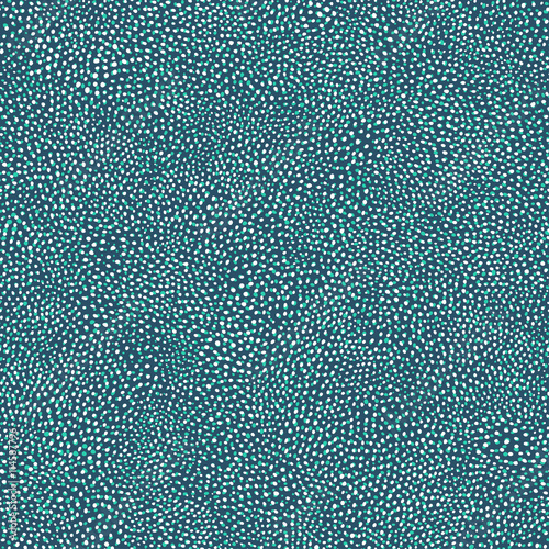 Hand drawn polka dot texture Vector seamless pattern.