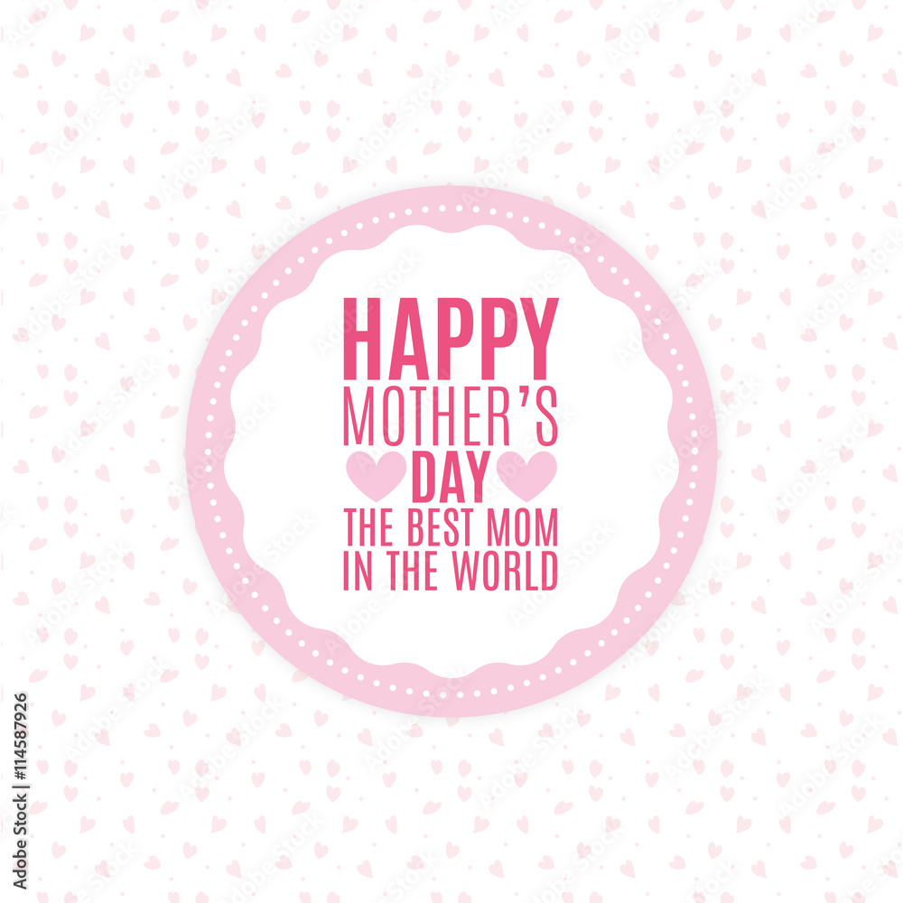 Mother Day label