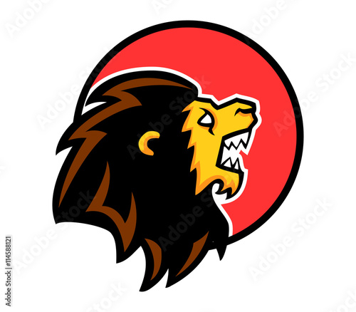 Roaring Lion Circle Badge