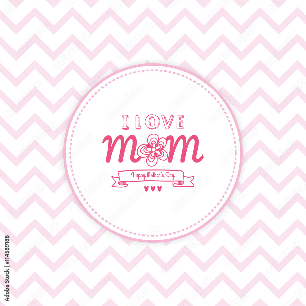 Mother Day label