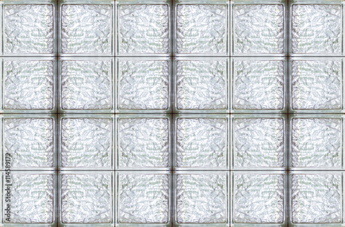 Glass block wall texture seamless photo