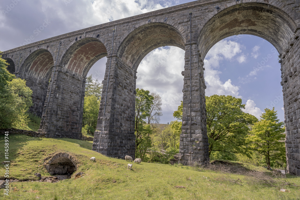Dent Head Viaduct in Yorkshire