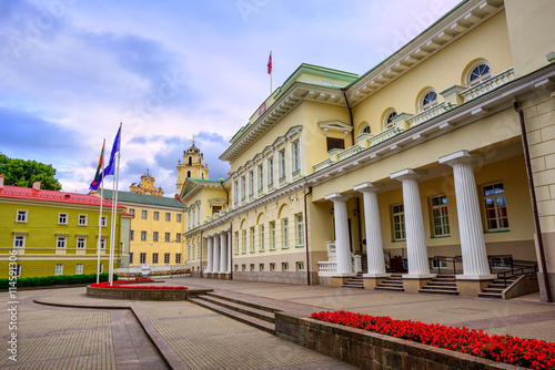 The Presidential Palace  Vilnius Old Town  Lithuania
