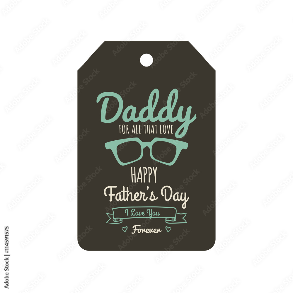 father day label father day label