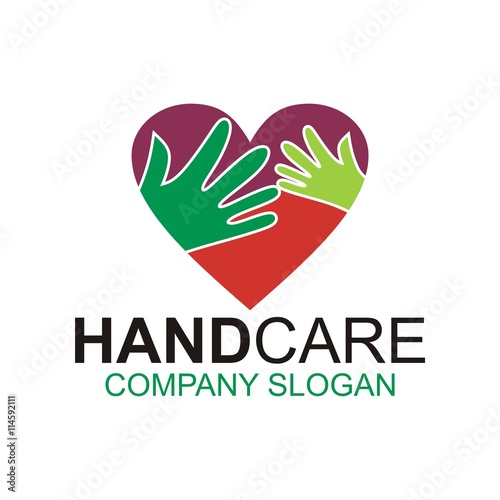 Hand care symbol logo  soap hand sanitizer natural healthy