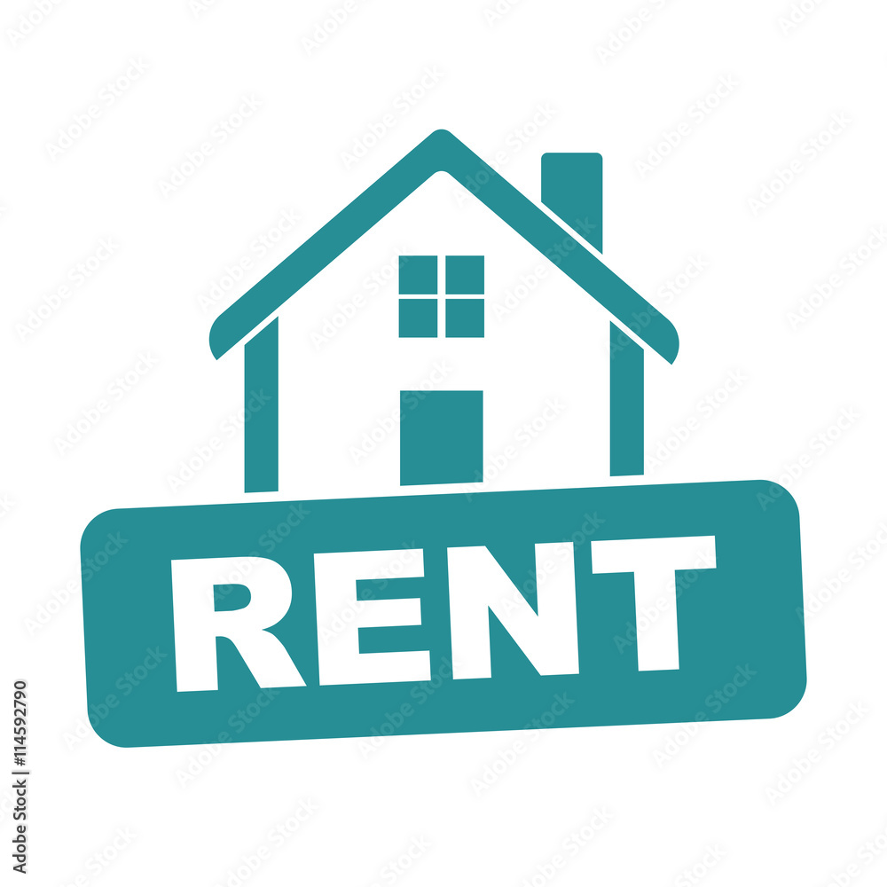 House for rent. Flat vector illustration House for rent. Flat vector illustration