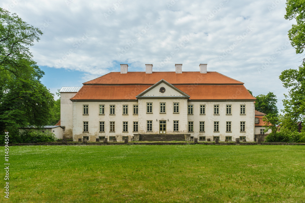 Hiiu-Suuremoisa baroque manor, Hiuumaa, Estonia