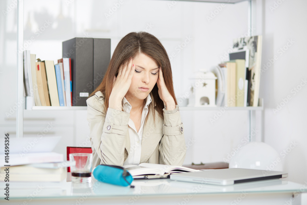 stressed out student stressed out student