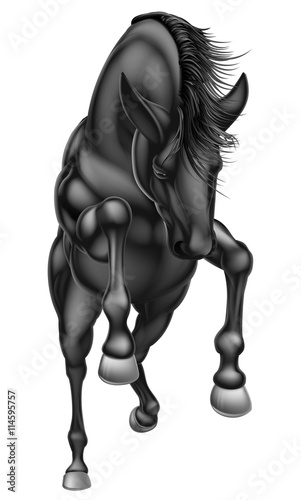 Black rearing horse front 2016 A1 [Converted]