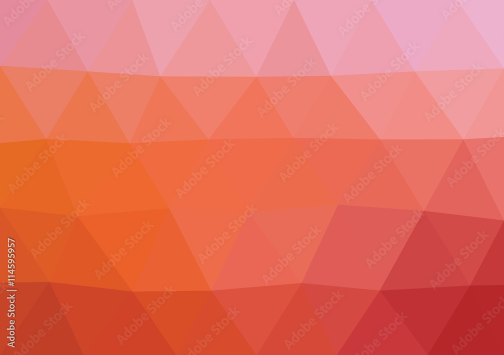 Obraz premium Vector triangular background low poly gradient