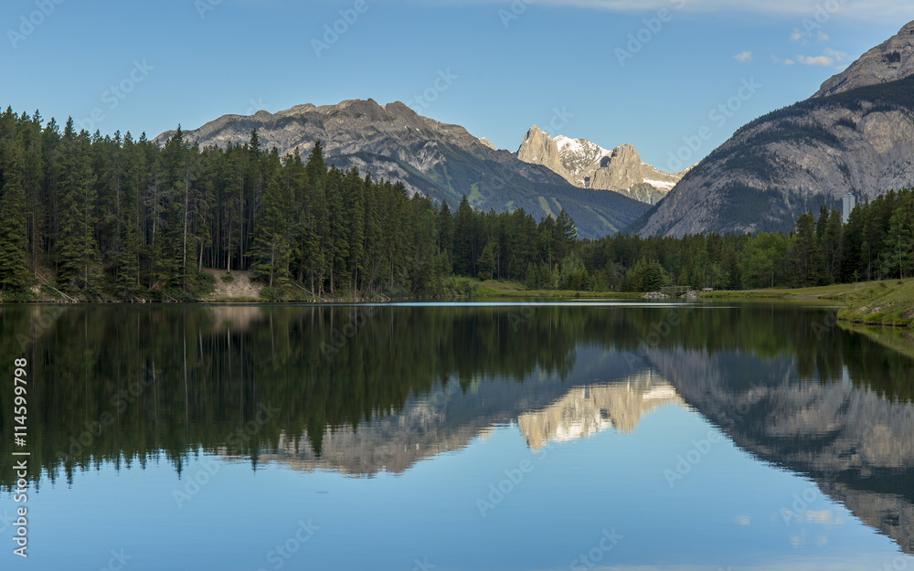 Johnson lake - Banff National Park, Canada