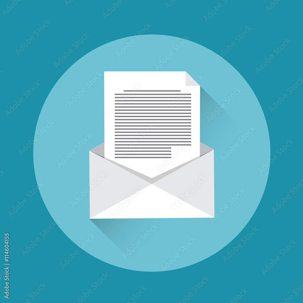 Envelope Open Mail Icon Envelope Open Mail Icon