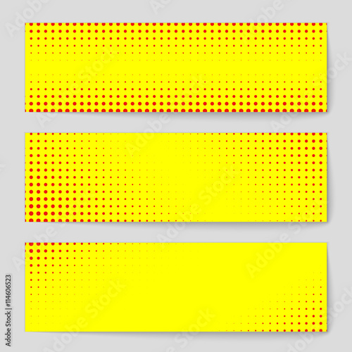 Abstract Creative concept vector comics pop art style blank layout template with clouds beams and isolated dots pattern on background. For Web and Mobile Applications, illustration template design