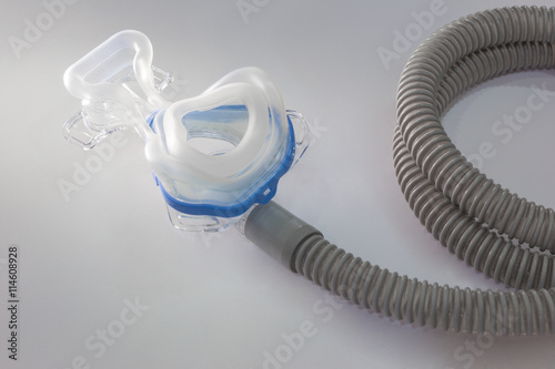 Sleep apnea mask and hose