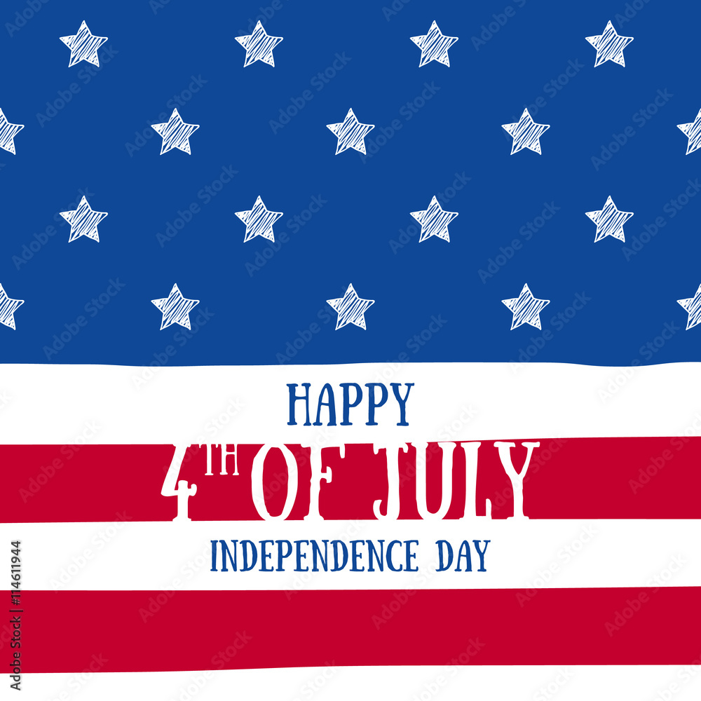 Forth July Independence day background design. Forth July Independence day background design.