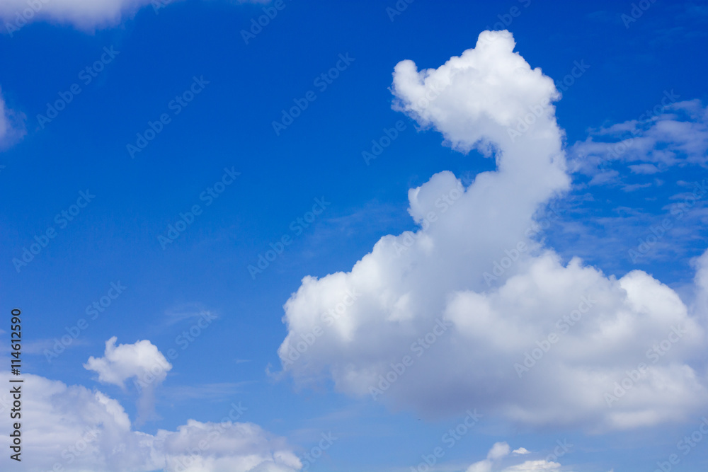 Obraz premium Sky with Clouds Daylight