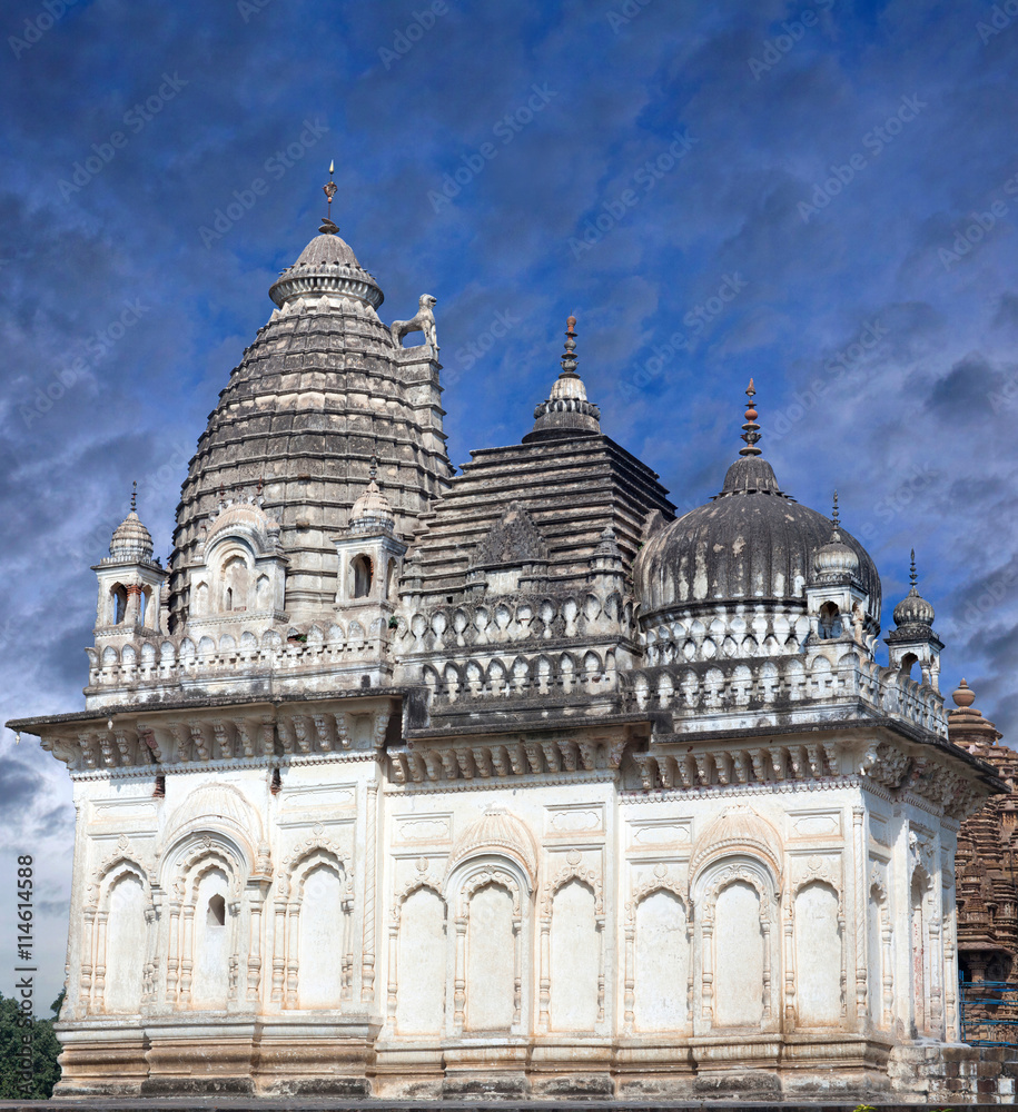 Jain temple in Khajuraho, India
