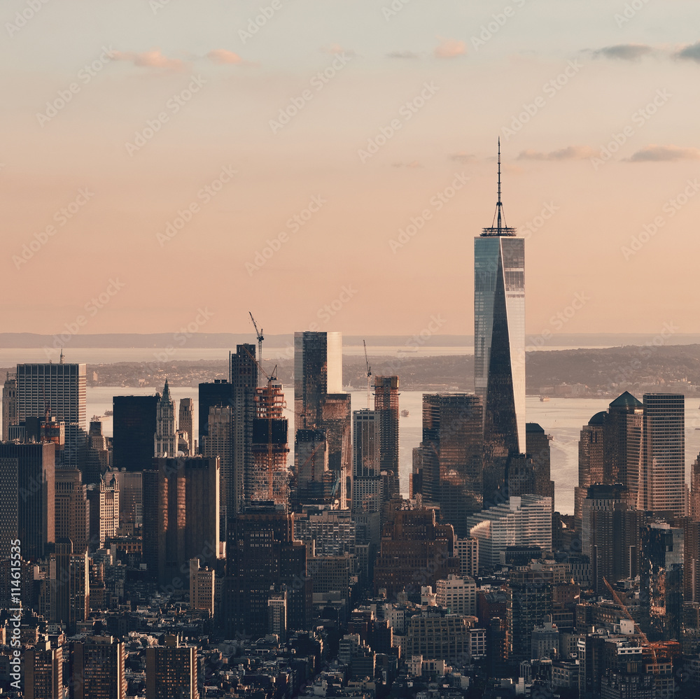 Naklejka premium New York City