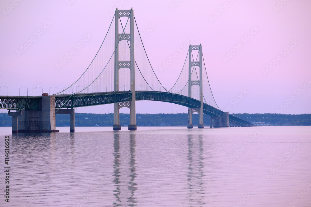 Mackinac suspension bridge