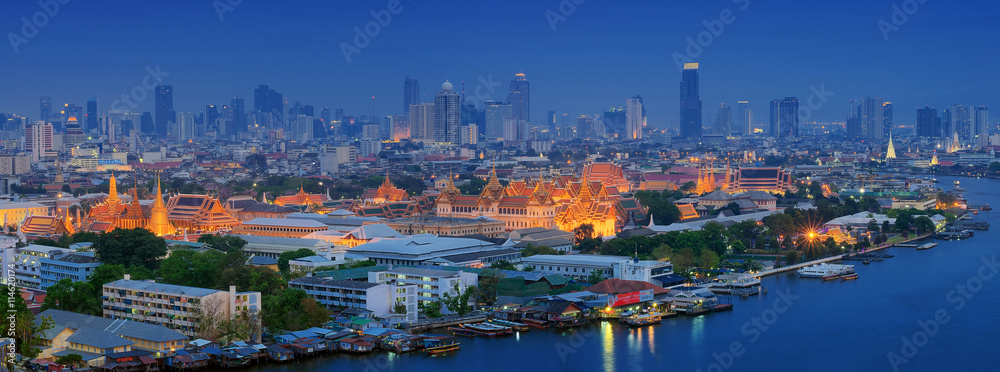 Panorama view of bangkok