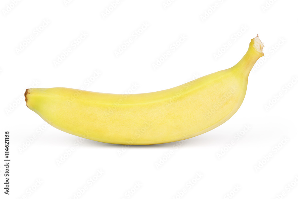 Banana. Ripe banana isolated on white background. Banana. Ripe banana isolated on white background.
