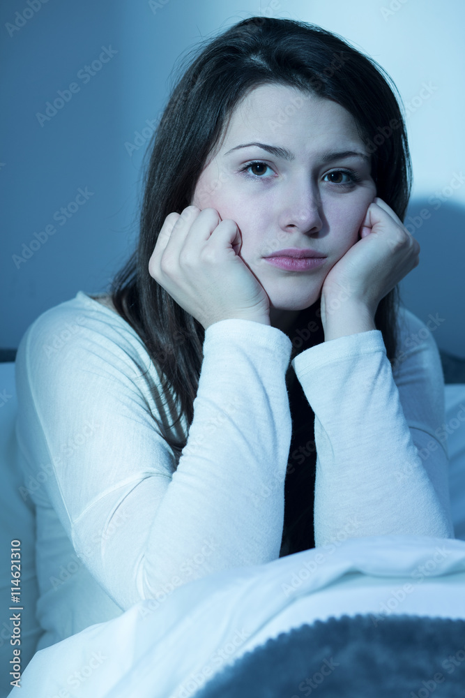 Bored young woman Bored young woman