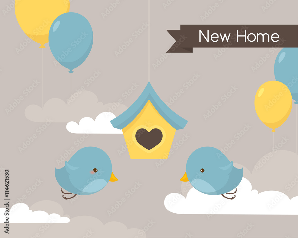 New Home Birds New Home Birds