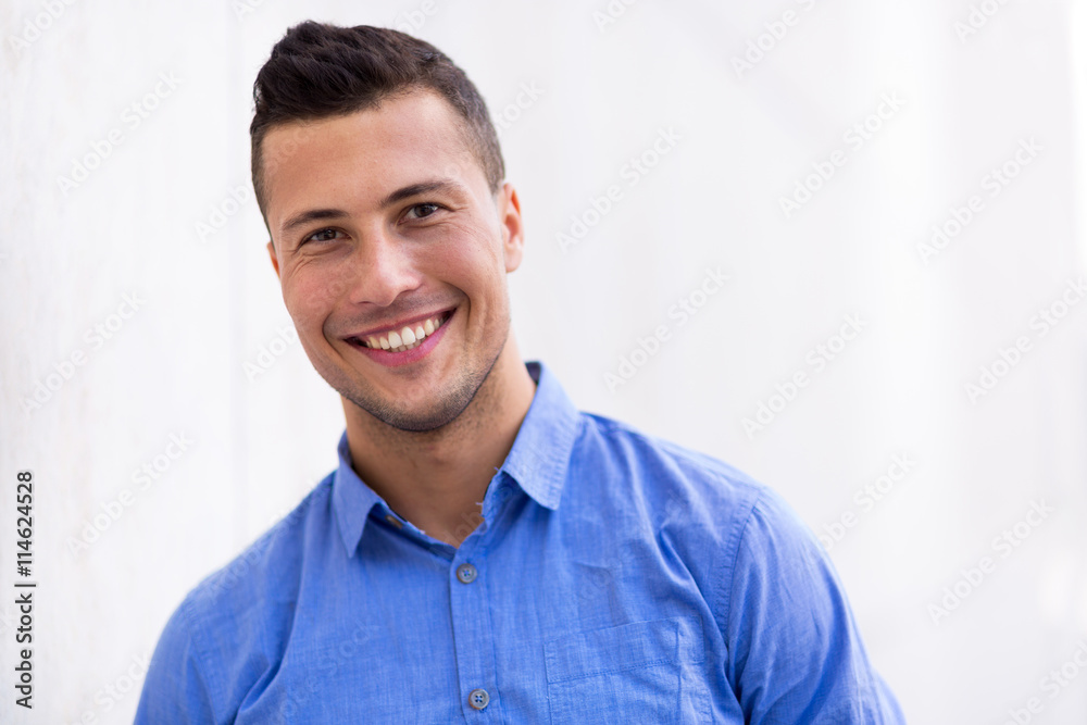 Young man smiling
Young man smiling
