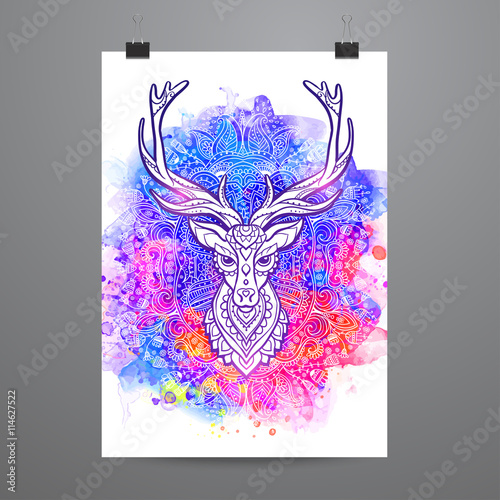 Beautiful card vector