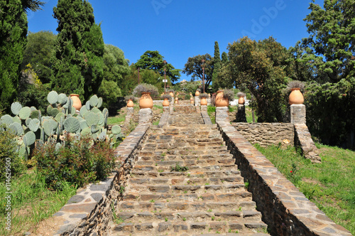 Rayol Canadel sur Mer, France - april 18 2016 : public garden photo