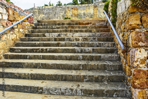 Old stone staircase