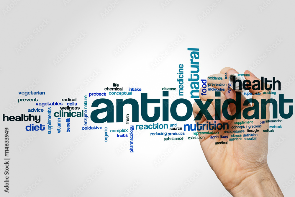Antioxidant word cloud Stock Photo Adobe Stock