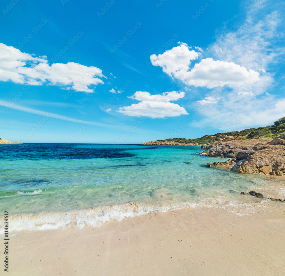 Obraz premium blue sky over Cala Granu