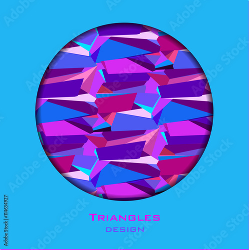 Abstract geometric background.