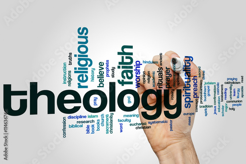 Theology word cloud