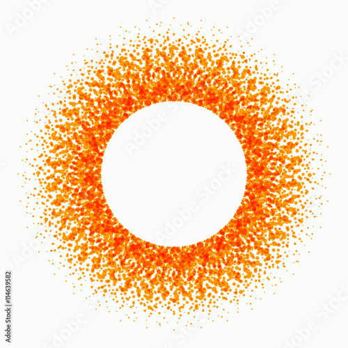 Vector Background #Polka Dot Circle Pattern 