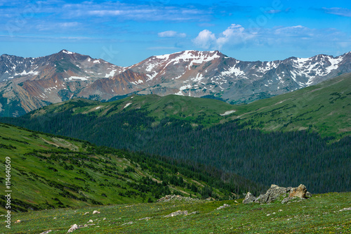 Rocky Mountain National Park landscape. Colorado, USA.