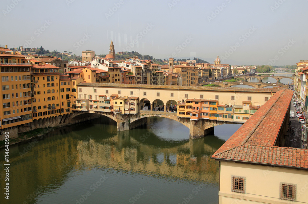 PonteVCecchio bridge in Florence, Italy