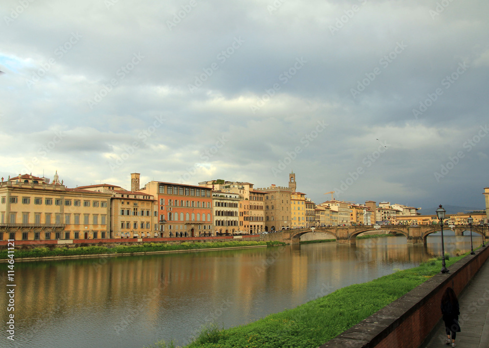 Urban landscape of Florence, Italy