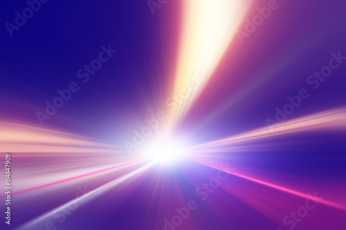 Abstract image of speed motion on the road.