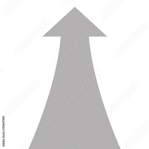 arrow pointing up icon