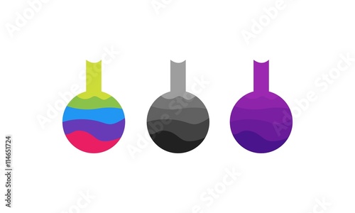 Colorful Labs Natural Icon Logo