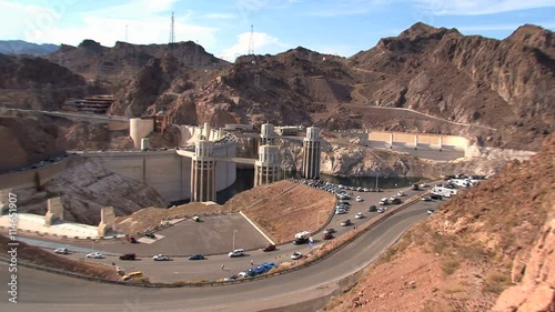 Timelapse from the Hoover Dam southeast of Las Vegas