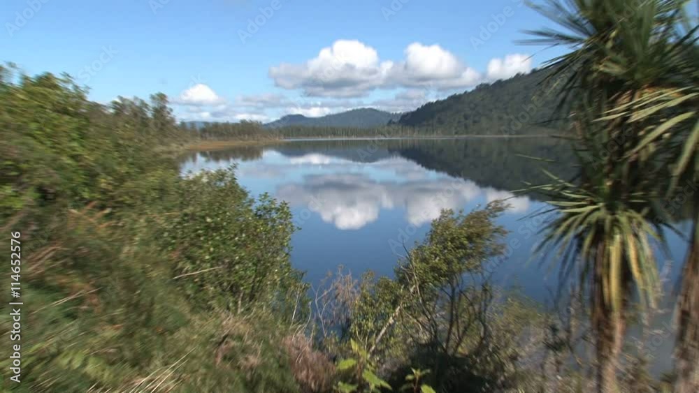 Lake lanthe in Southern Island, New-Zealand Lake lanthe in Southern Island, New-Zealand