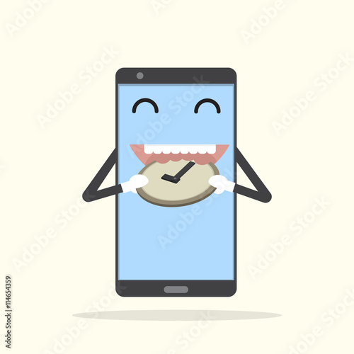 time consuming with your smartphone