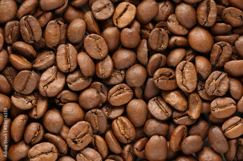 roasted coffee bean texture background