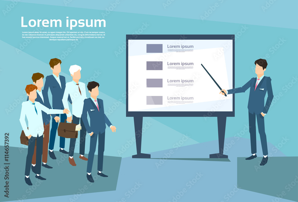 Business People Group Presentation Flip Chart Finance, Team Training Conference Meeting Business People Group Presentation Flip Chart Finance, Team Training Conference Meeting