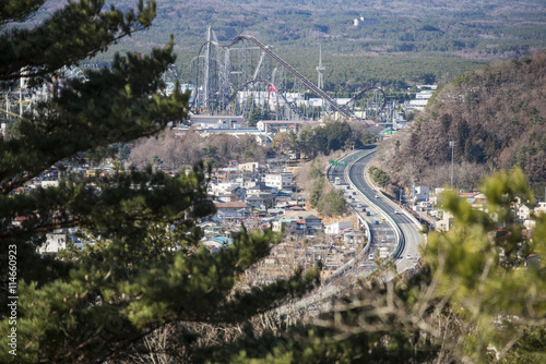 cityscape of Shimoyoshi from viewpoint
