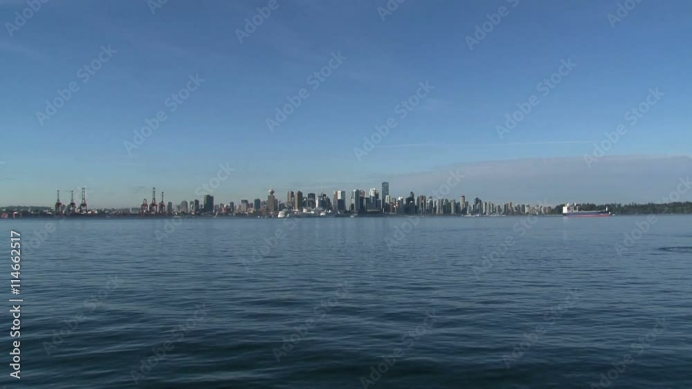 Skyline Vancouver, British Columbia, Canada, zoom-ou Skyline Vancouver, British Columbia, Canada, zoom-ou