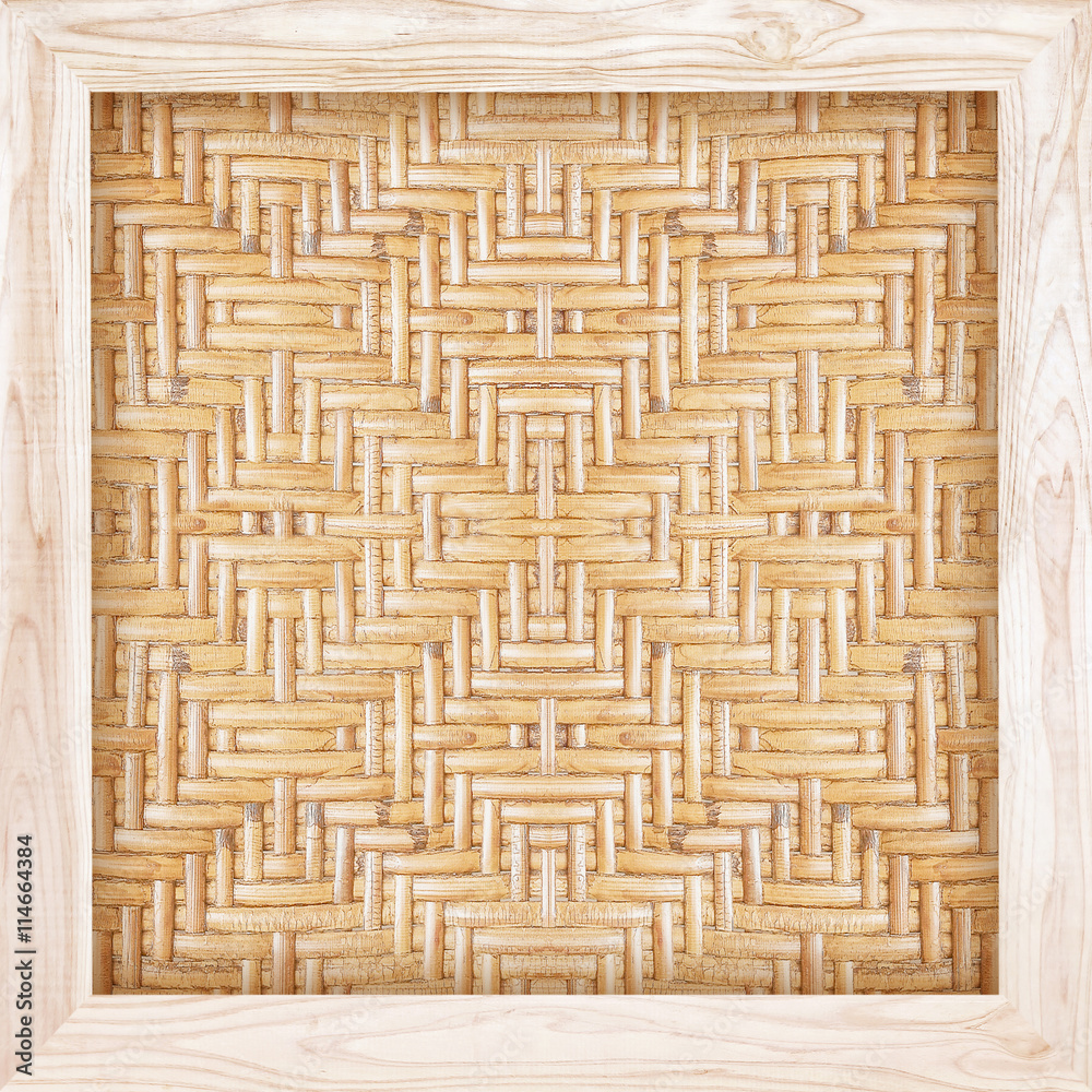 woven rattan with wooden frame natural patterns woven rattan with wooden frame natural patterns
